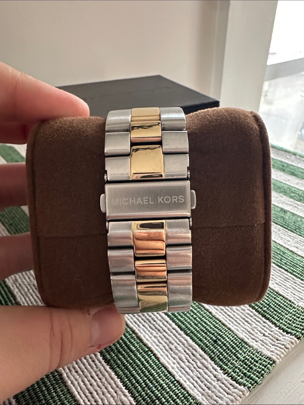 Michael Kors Gold & Silver Men's Chronograph Watch - Picture 2 of 4